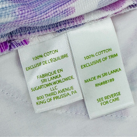 Lilly Pulitzer Addie Amethyst Flamingo Print Beach Bathers/Shorts - Picture 6 of 8